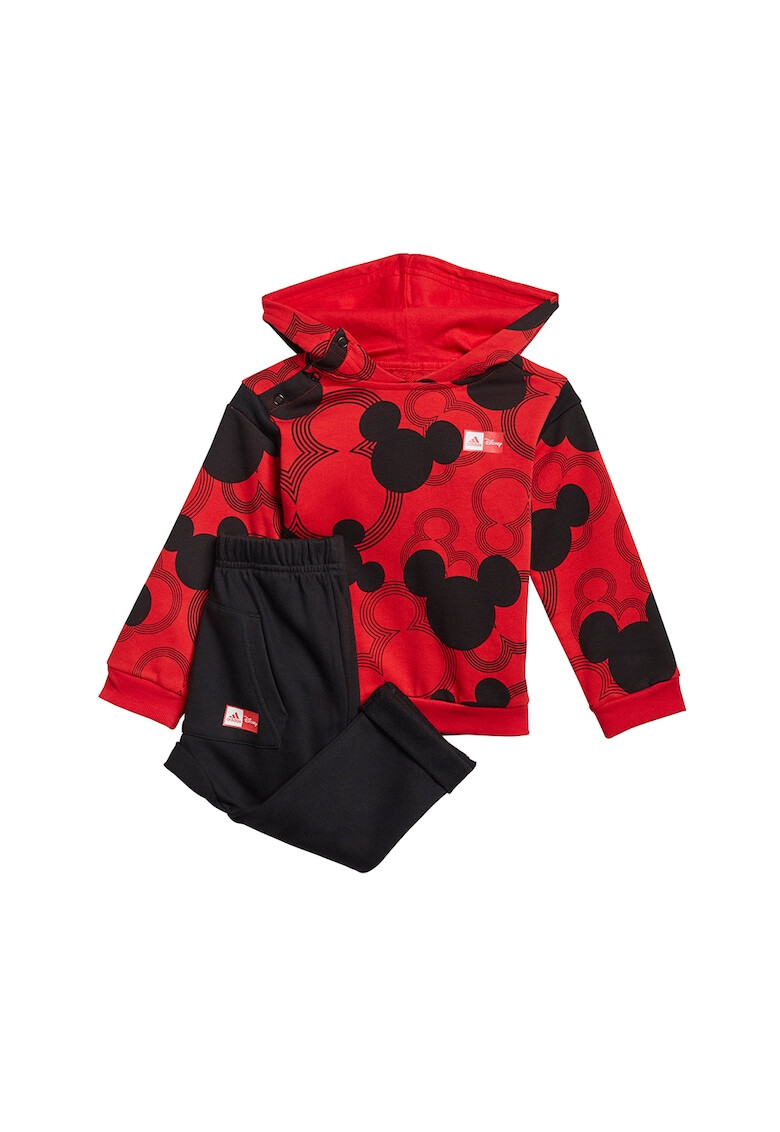 adidas Performance Set de hanorac si pantaloni sport cu model Mickey Mouse - Pled.ro