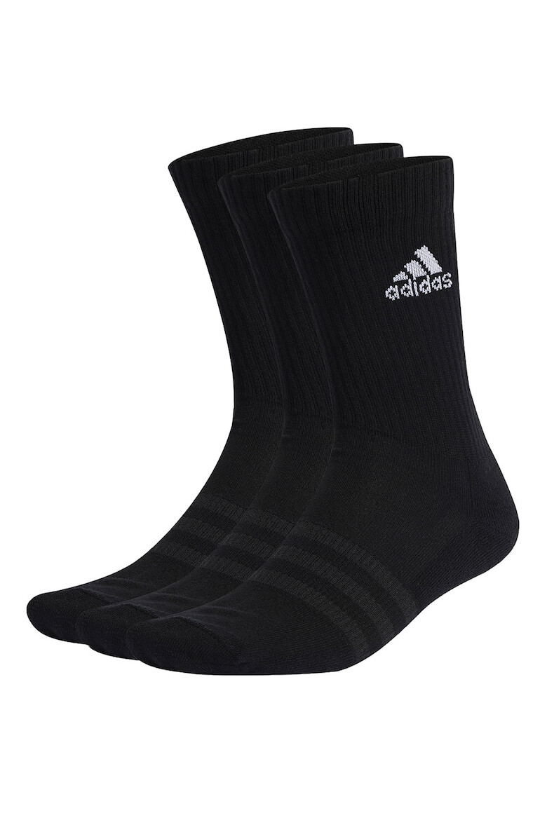 adidas Performance Set de sosete lungi cu striatii - 3 perechi - Pled.ro