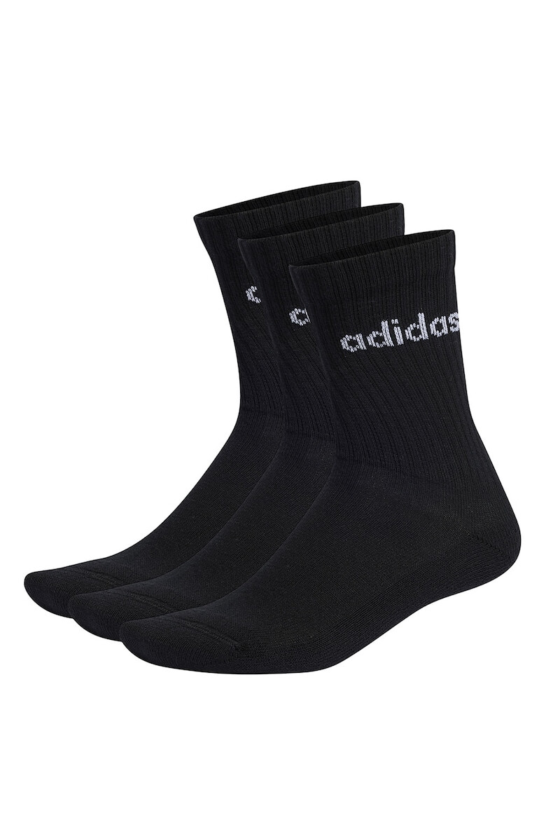 adidas Performance Set de sosete lungi unisex cu striatii - 3 perechi - Pled.ro