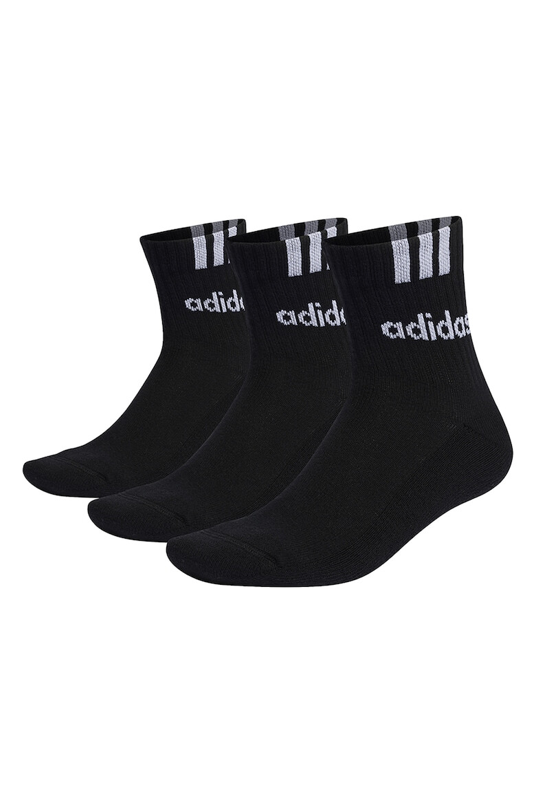 adidas Performance Set de sosete scurte unisex cu logo - 3 perechi - Pled.ro