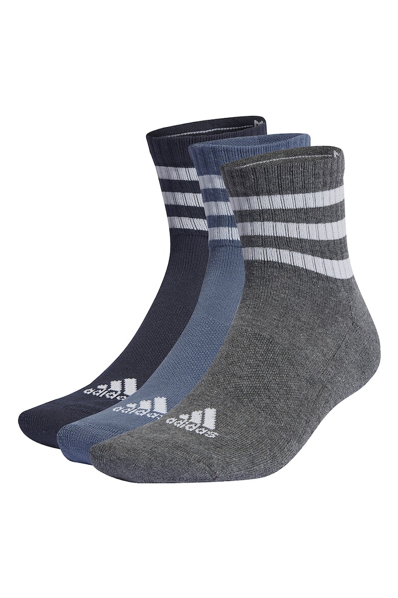 adidas Performance Set de sosete scurte unisex in dungi - 3 perechi - Pled.ro