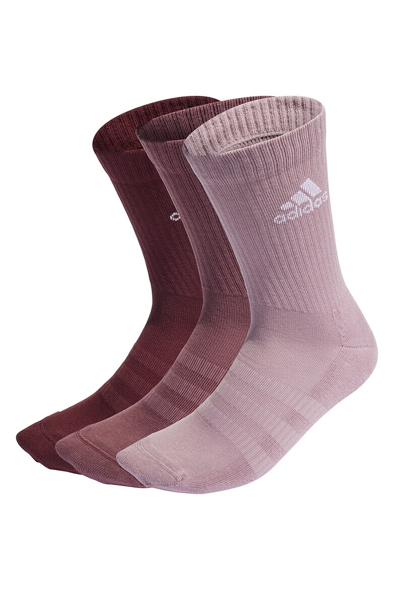 adidas Performance Set de sosete unisex cu amortizare pentru fitness - 3 perechi - Pled.ro