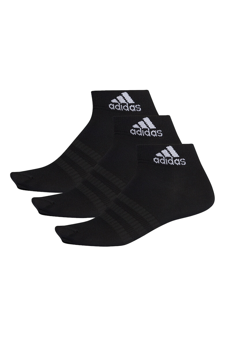 adidas Performance Set de sosete unisex pana la glezna pentru fitness - 3 perechi - Pled.ro