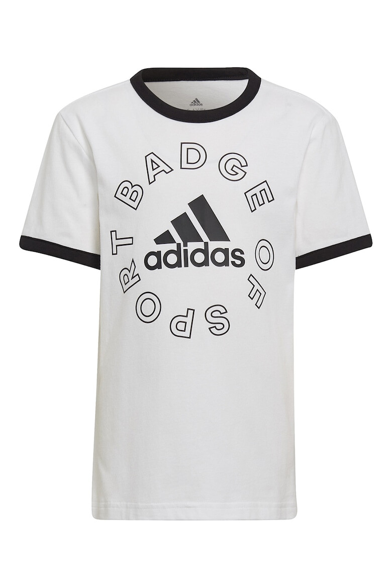 adidas Sportswear Set de tricou de bumbac organic si pantaloni scurti LOGO ESSENTIALS - Pled.ro