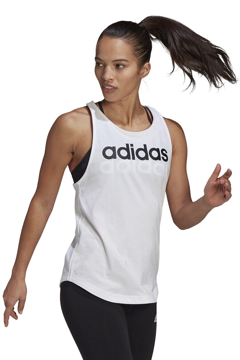 adidas Sportswear Top cu imprimeu logo Essentials - Pled.ro