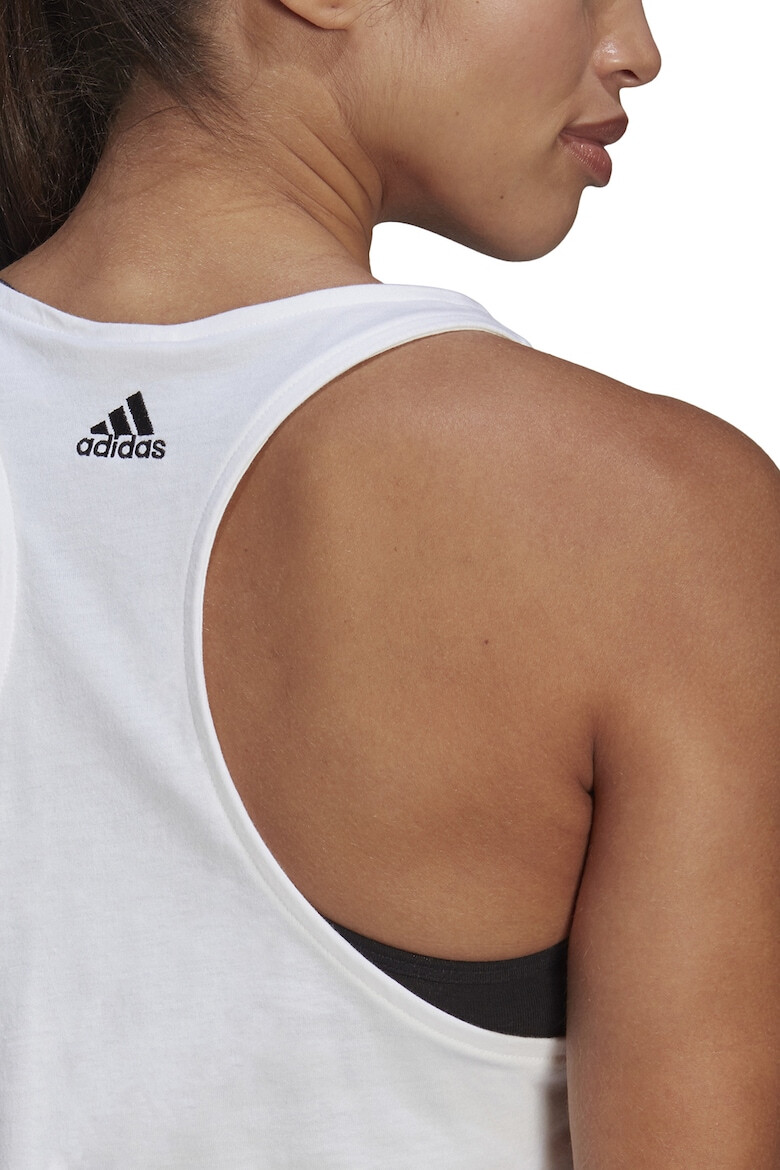 adidas Sportswear Top cu imprimeu logo Essentials - Pled.ro