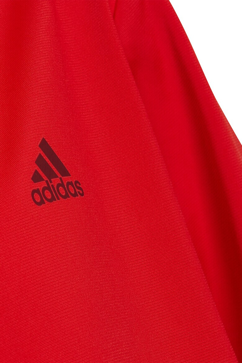 adidas Performance Trening cu fermoar si imprimeu logo supradimensionat - Pled.ro