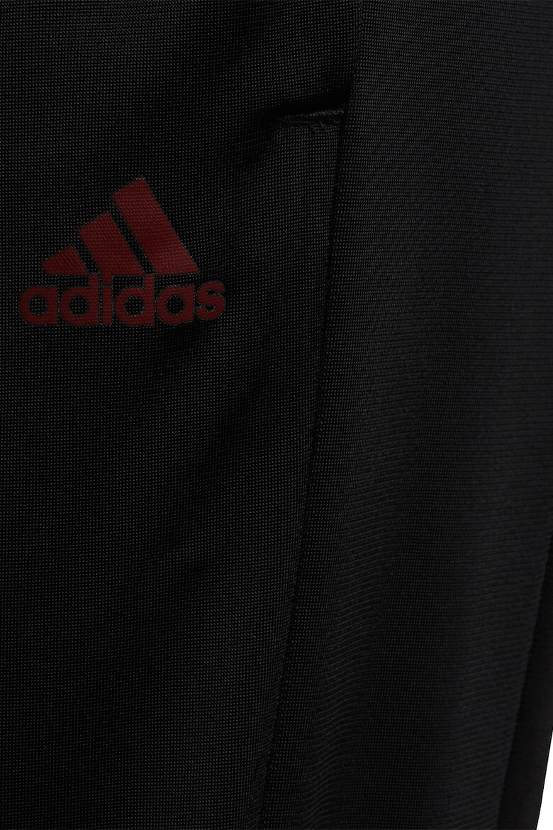 adidas Performance Trening cu fermoar si imprimeu logo supradimensionat - Pled.ro