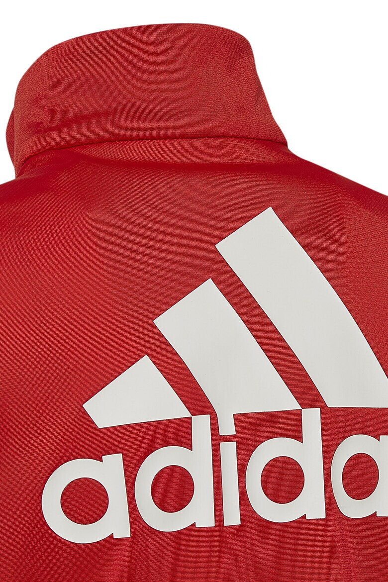 adidas Sportswear Trening cu fermoar si imprimeu logo supradimensionat - Pled.ro