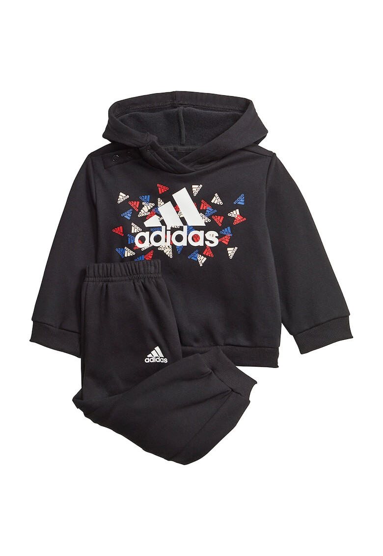 adidas Performance Trening cu gluga si imprimeu logo pentru fitness - Pled.ro