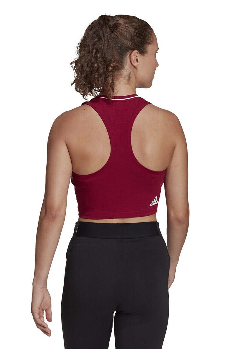 adidas Sportswear Tricou crop cu logo pentru fitness - Pled.ro