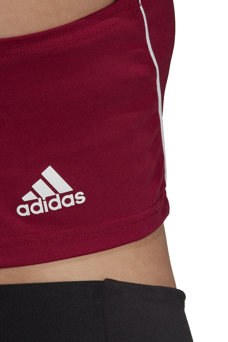 adidas Sportswear Tricou crop cu logo pentru fitness - Pled.ro