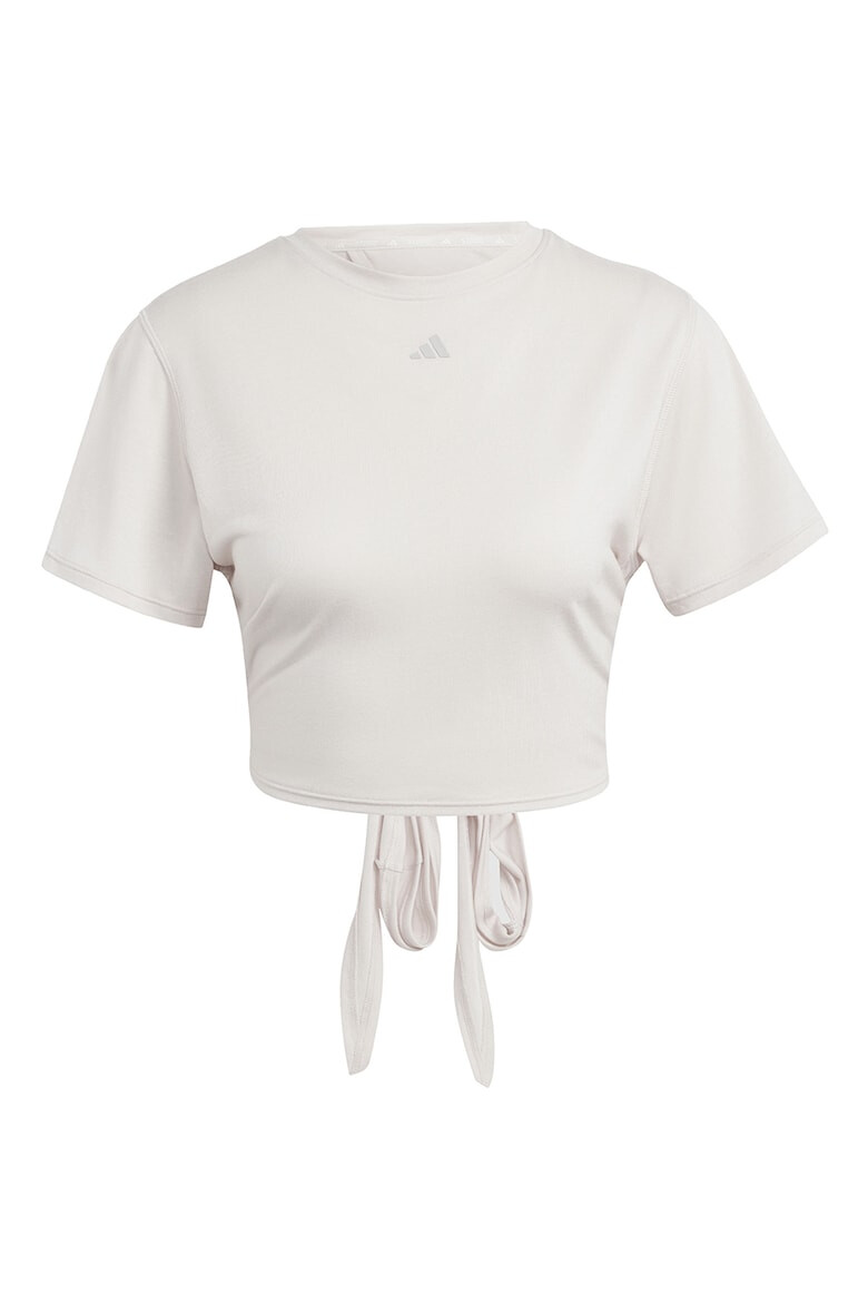 adidas Performance Tricou crop din amestec de lyocell pentru fitness - Pled.ro