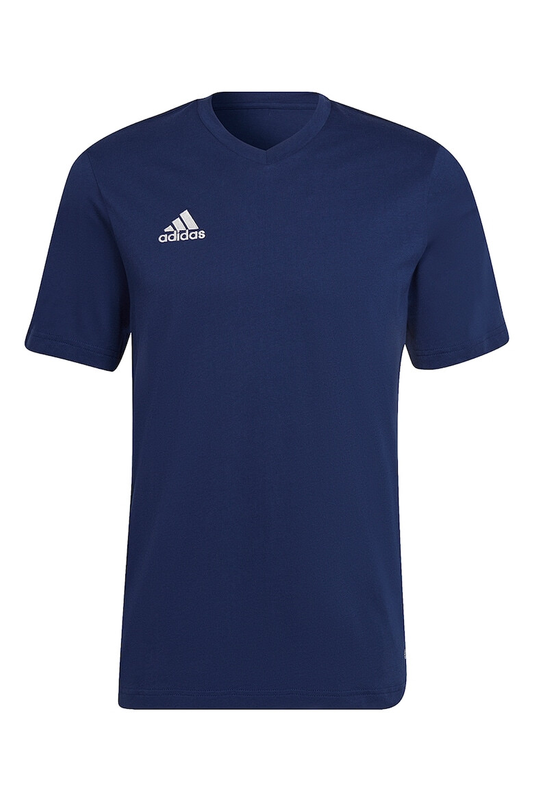 adidas Performance Tricou cu decolteu in V si logo pentru fotbal - Pled.ro