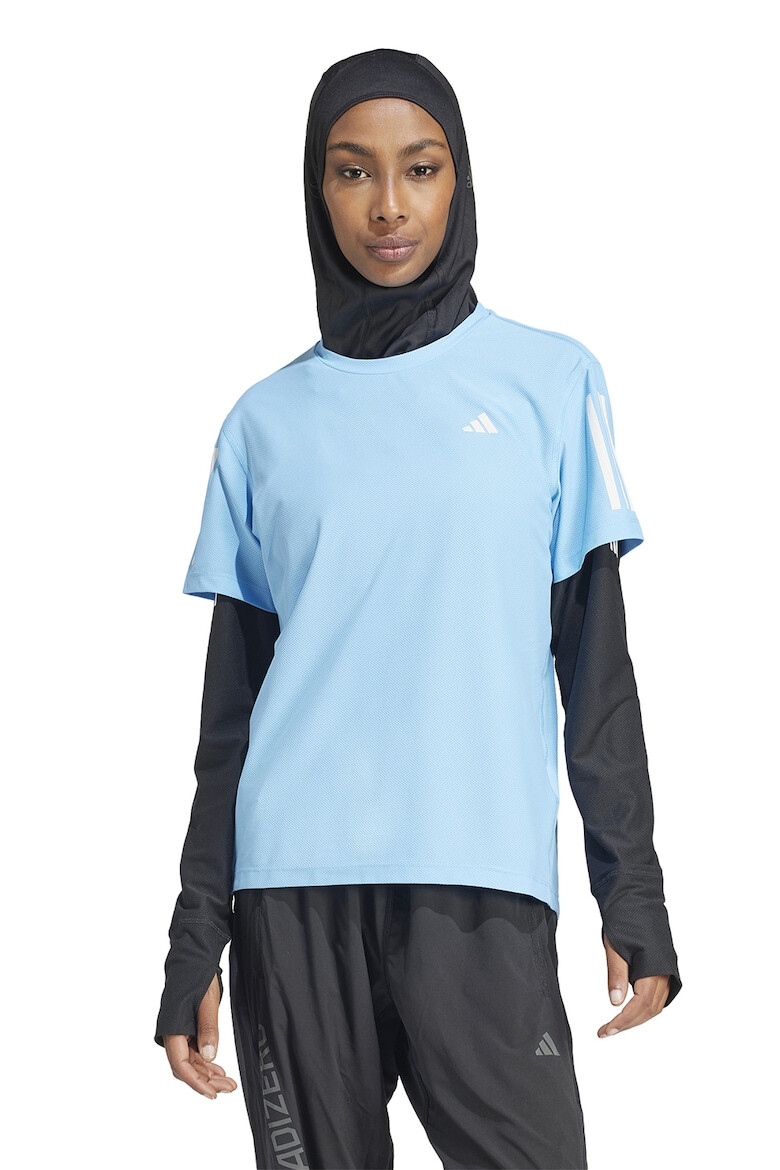 adidas Performance Tricou cu decolteu la baza gatului pentru alergare Own The Run - Pled.ro