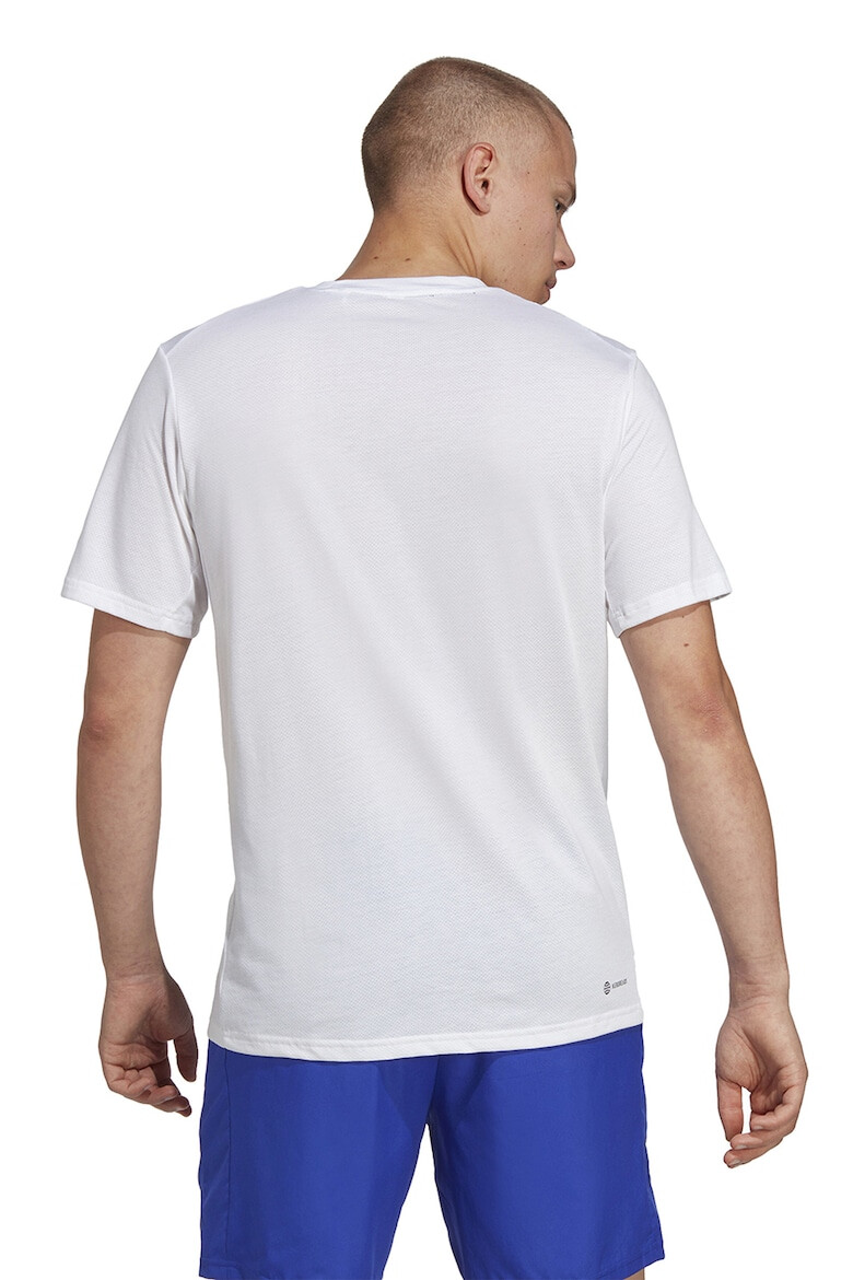 adidas Performance Tricou cu decolteu la baza gatului pentru fitness - Pled.ro