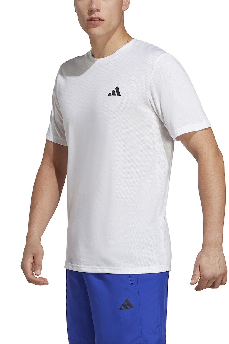 adidas Performance Tricou cu decolteu la baza gatului pentru fitness - Pled.ro