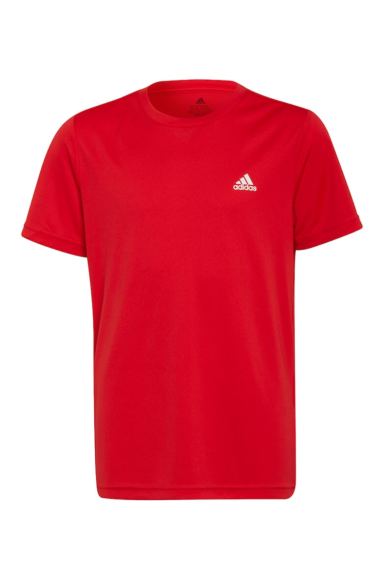 adidas Performance Tricou cu decolteu la baza gatului si imprimeu logo - Pled.ro