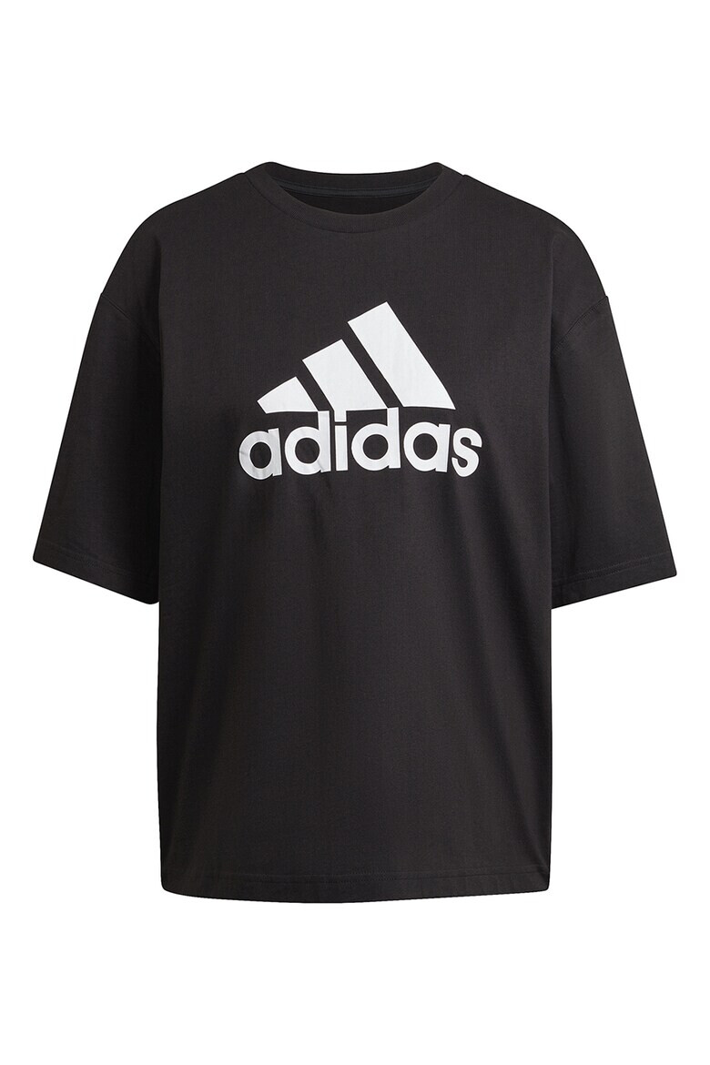 adidas Sportswear Tricou cu decolteu la baza gatului si imprimeu logo - Pled.ro