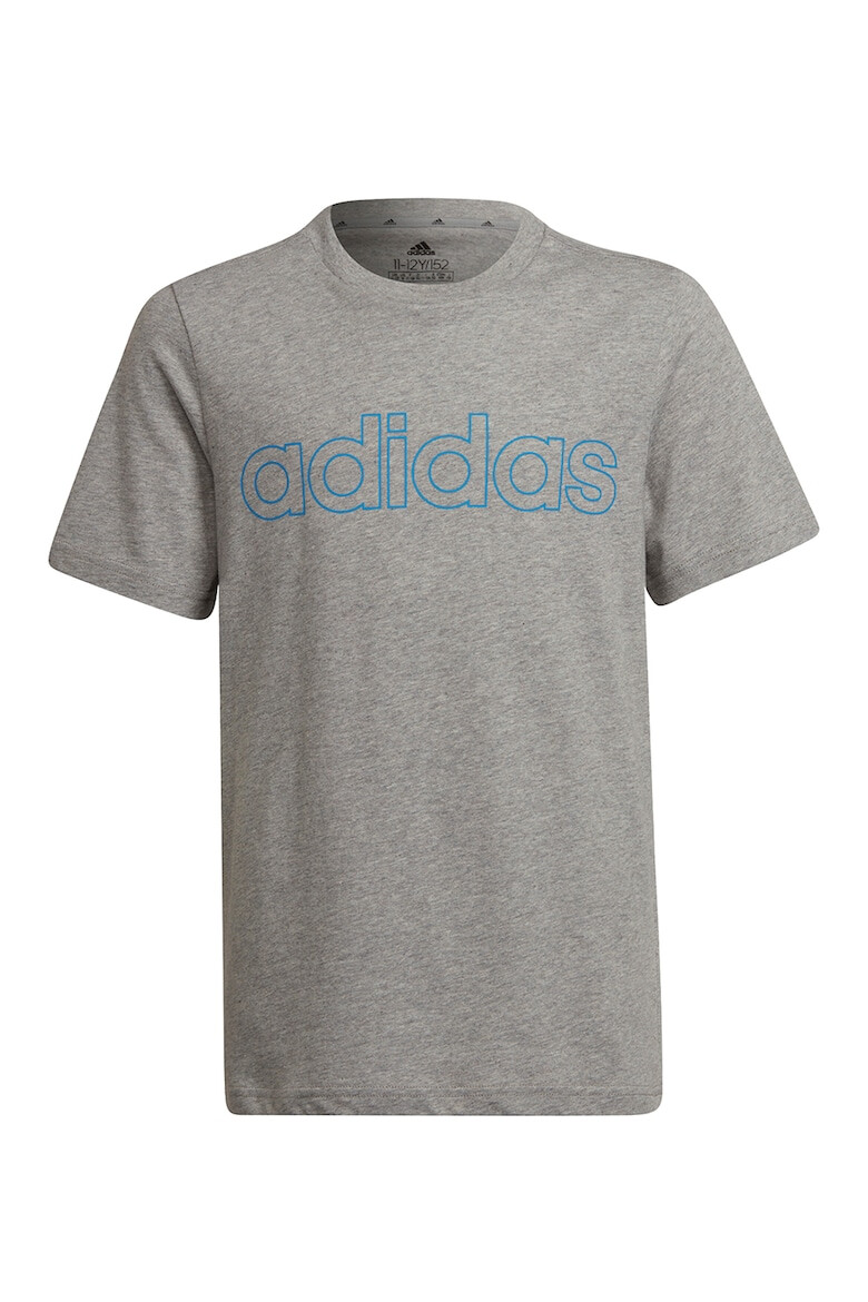 adidas Performance Tricou cu decolteu la baza gatului si imprimeu logo supradimensionat Essentials - Pled.ro