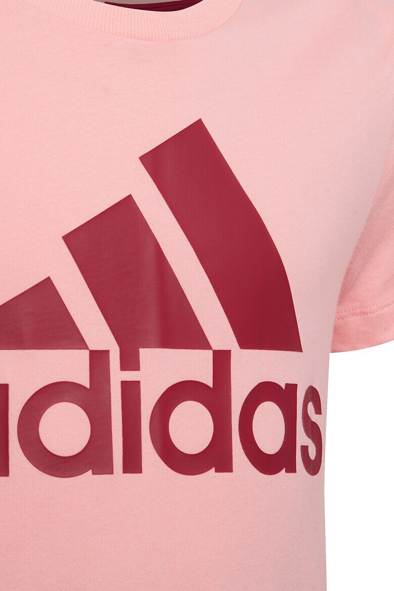 adidas Sportswear Tricou cu decolteu rotund si model colorblock - Pled.ro