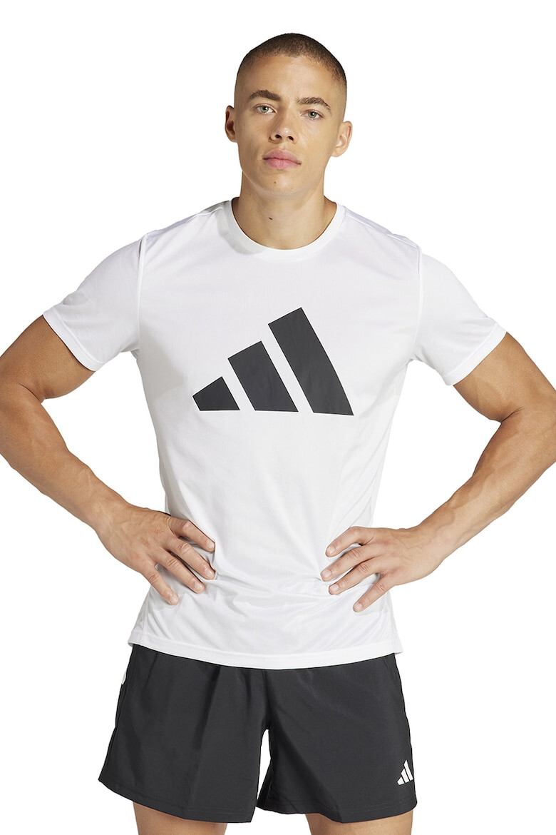 adidas Performance Tricou cu imprimeu logo pentru alergare - Pled.ro