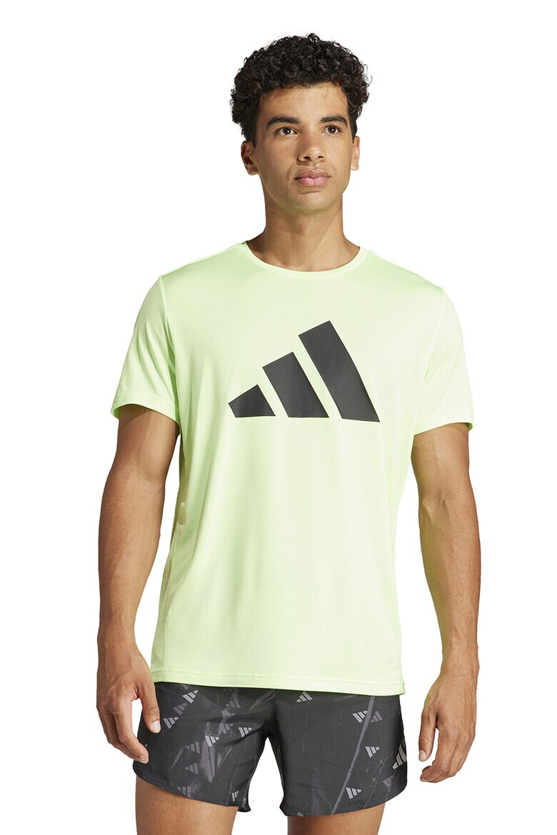 adidas Performance Tricou cu imprimeu logo pentru alergare - Pled.ro