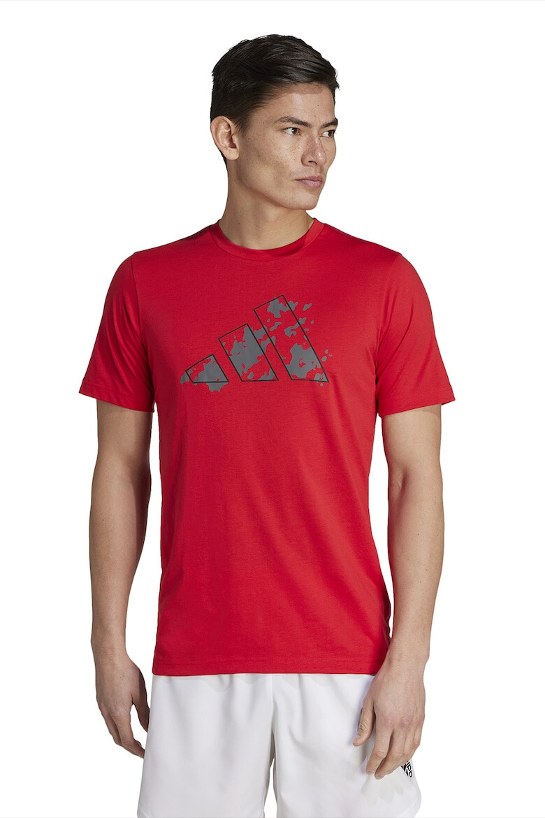 adidas Performance Tricou cu imprimeu logo pentru antrenament - Pled.ro