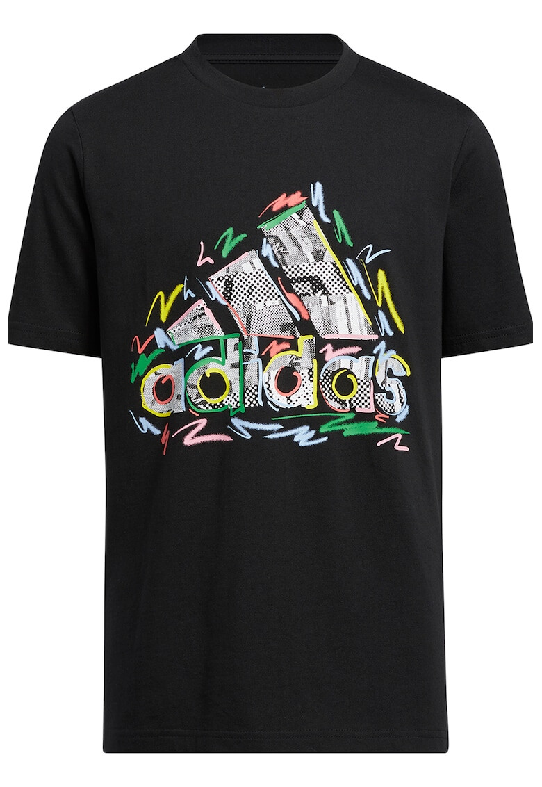 adidas Performance Tricou cu imprimeu logo Pride - Pled.ro