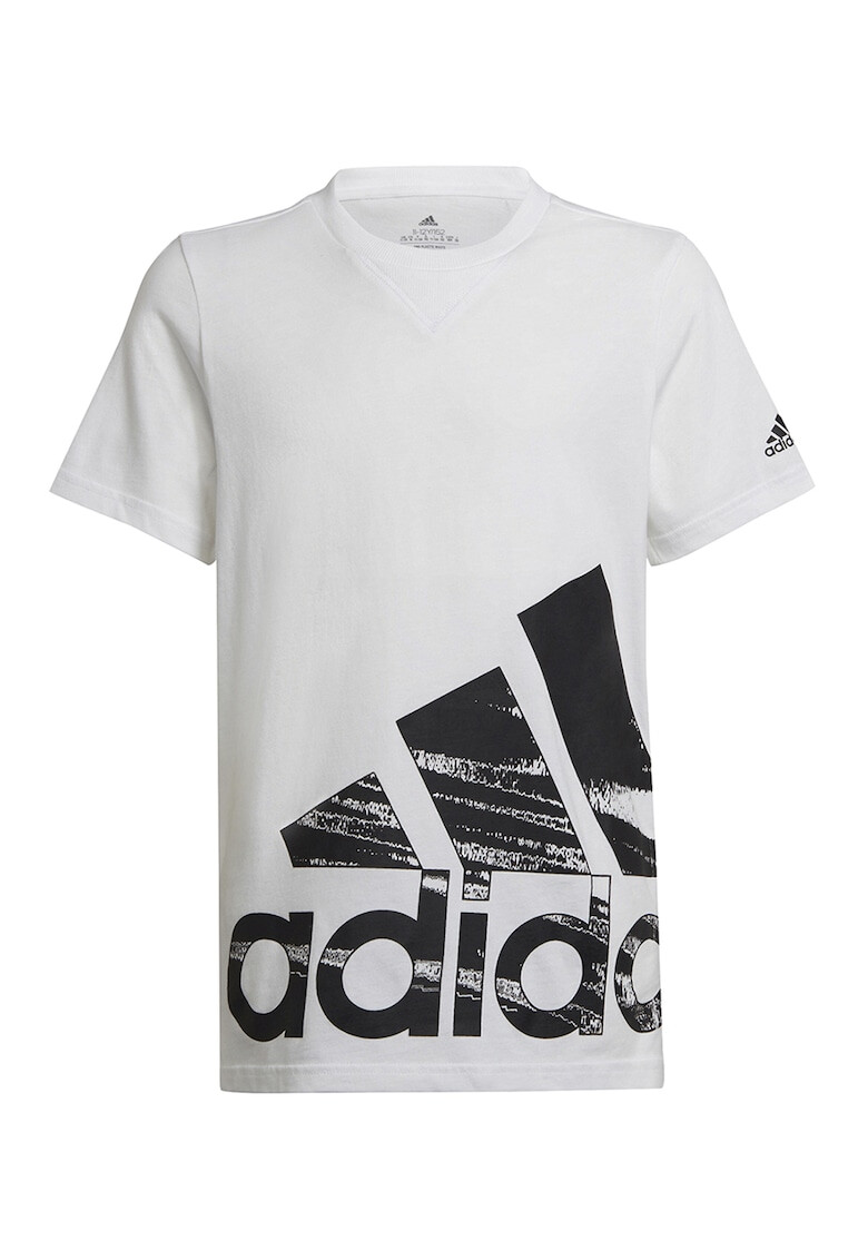 adidas Performance Tricou de bumbac cu imprimeu logo - Pled.ro