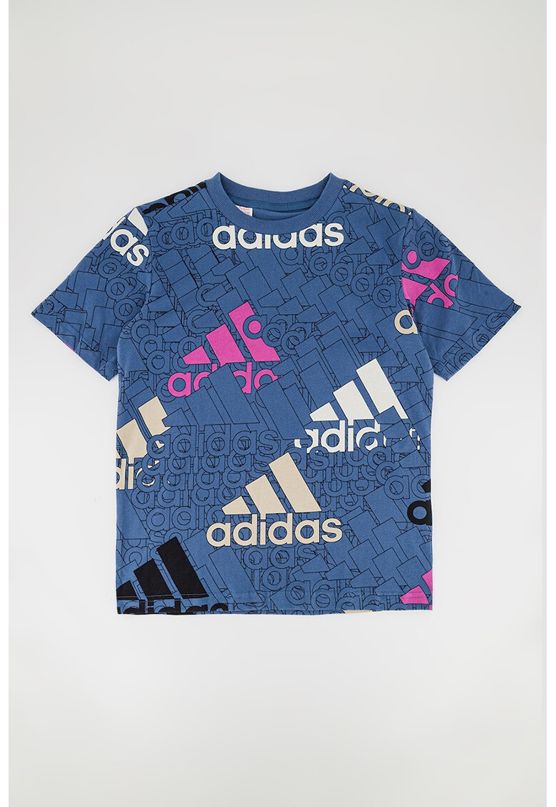 adidas Performance Tricou de bumbac cu imprimeu logo BrandLove - Pled.ro