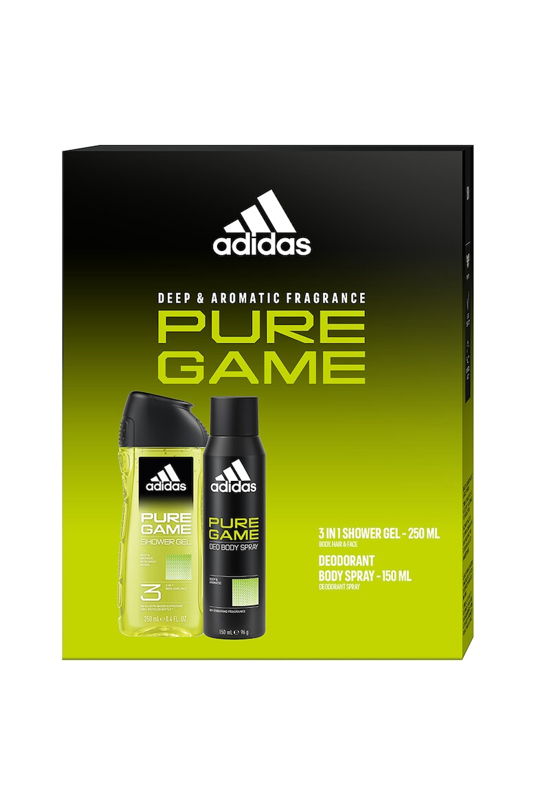 adidas Set Cadou Barbati Pure Game: ml Gel De Dus 250 ml - Pled.ro