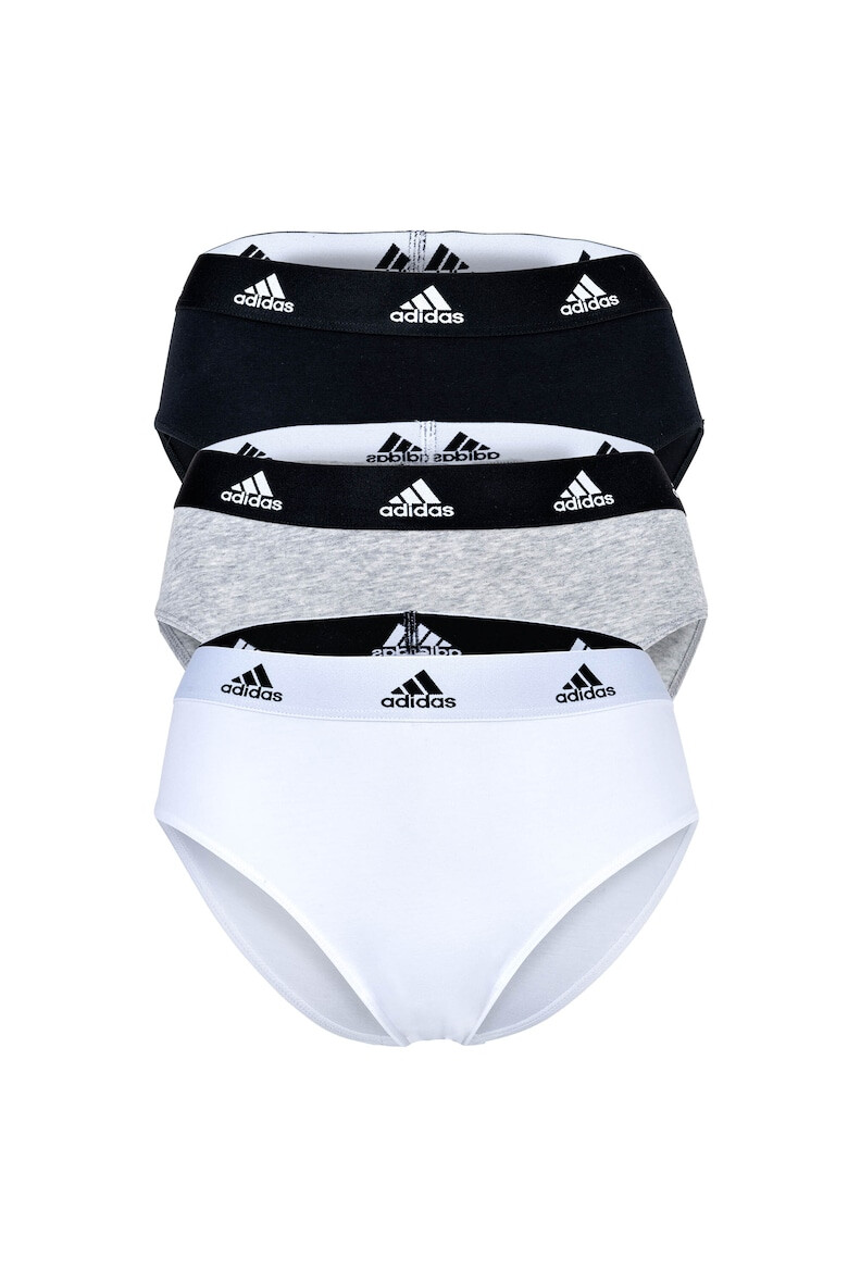 adidas Set de chiloti cu logo - 3 perechi - Pled.ro