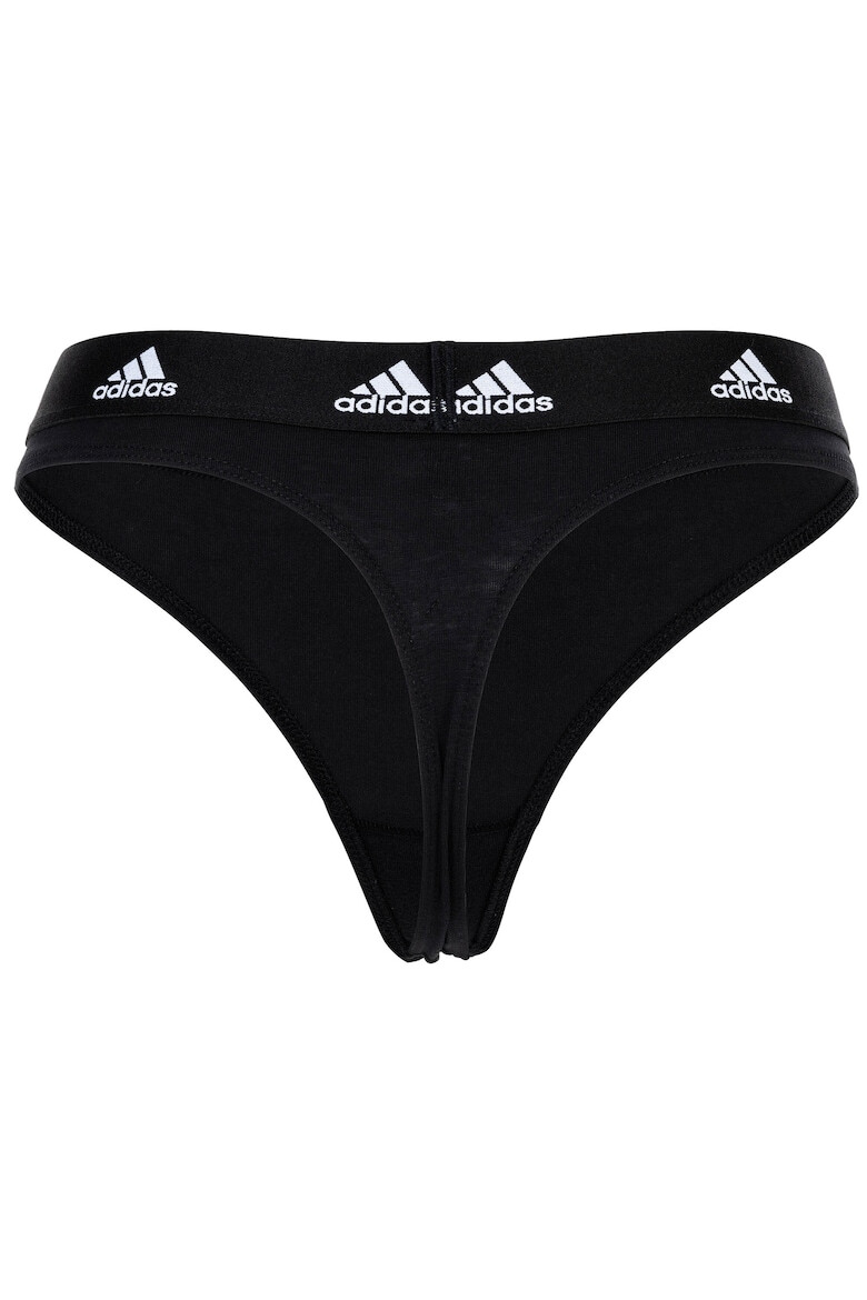 adidas Set de chiloti tanga cu banda logo in talie - 2 perechi - Pled.ro