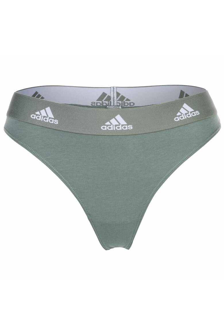 adidas Set de chiloti tanga cu banda logo in talie - 2 perechi - Pled.ro