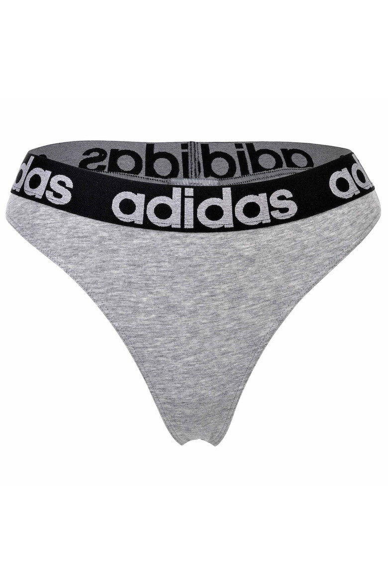 adidas Set de chiloti tanga cu banda logo in talie - 2 perechi - Pled.ro