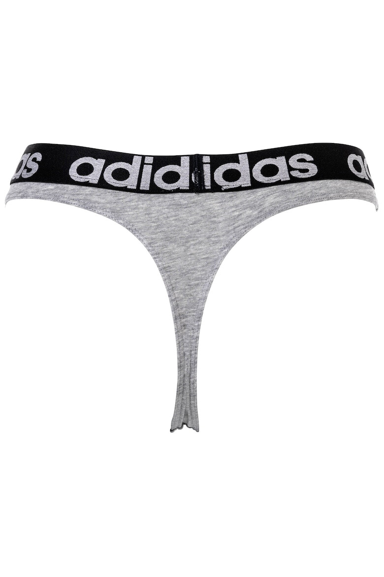 adidas Set de chiloti tanga cu banda logo in talie - 2 perechi - Pled.ro