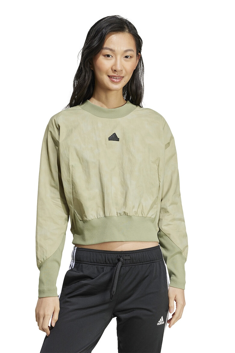 adidas Sportswear Bluza de trening crop cu logo - Pled.ro