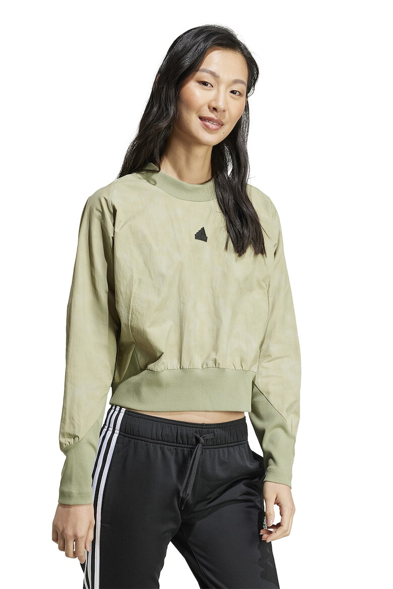 adidas Sportswear Bluza de trening crop cu logo - Pled.ro