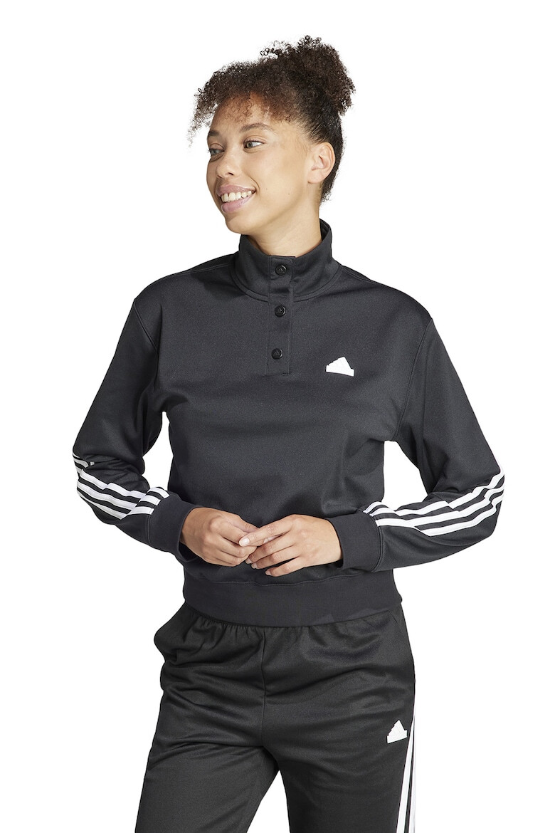 adidas Sportswear Bluza de trening cu fenta cu capse Iconic - Pled.ro