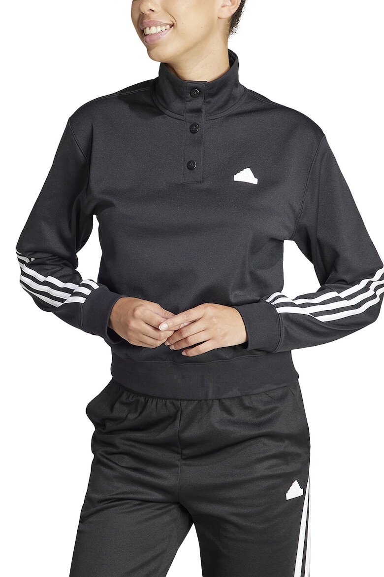 adidas Sportswear Bluza de trening cu fenta cu capse Iconic - Pled.ro