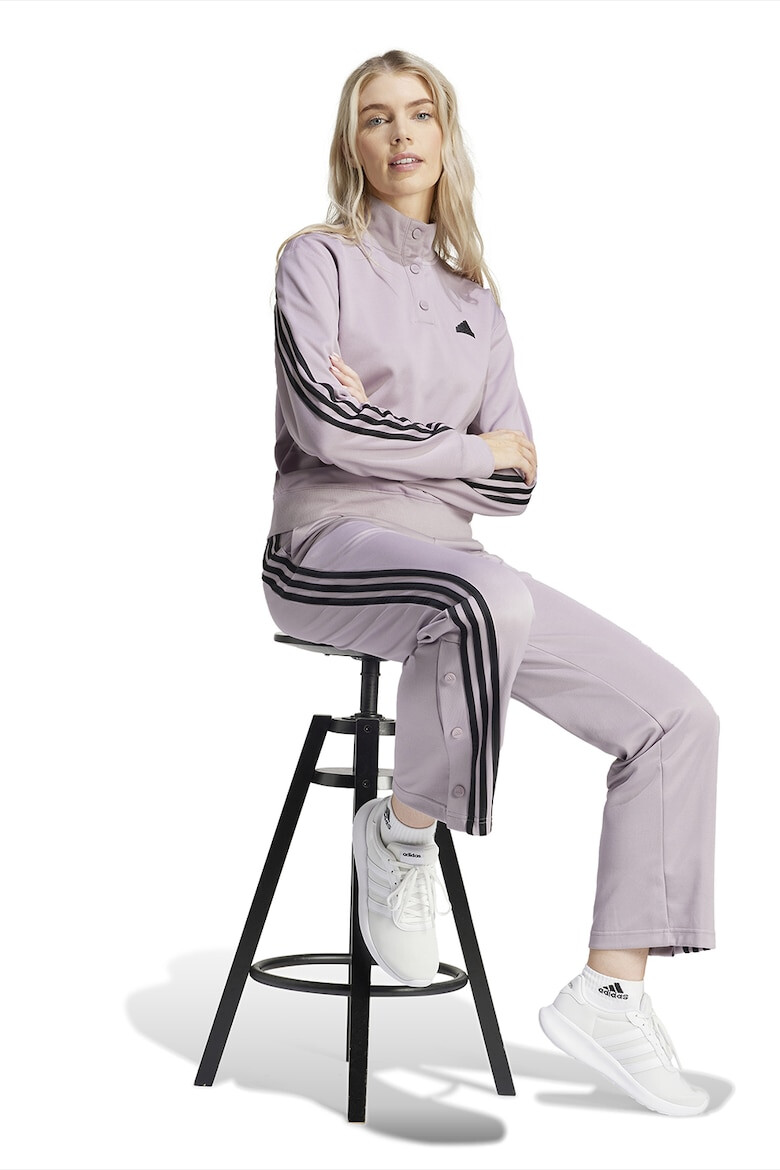 adidas Sportswear Bluza de trening cu fenta cu capse Iconic - Pled.ro