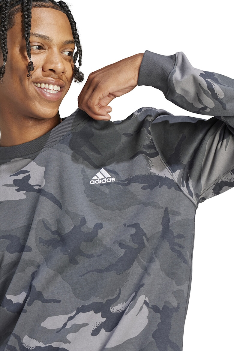 adidas Sportswear Bluza de trening cu imprimeu camuflaj - Pled.ro