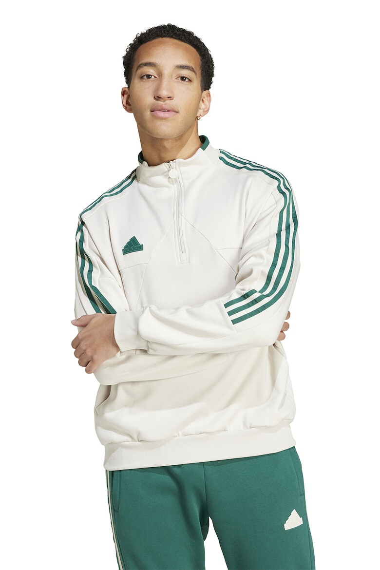 adidas Sportswear Bluza de trening cu imprimeu logo si fenta cu fermoar - Pled.ro