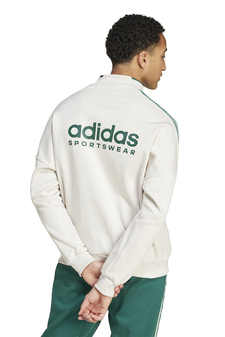 adidas Sportswear Bluza de trening cu imprimeu logo si fenta cu fermoar - Pled.ro