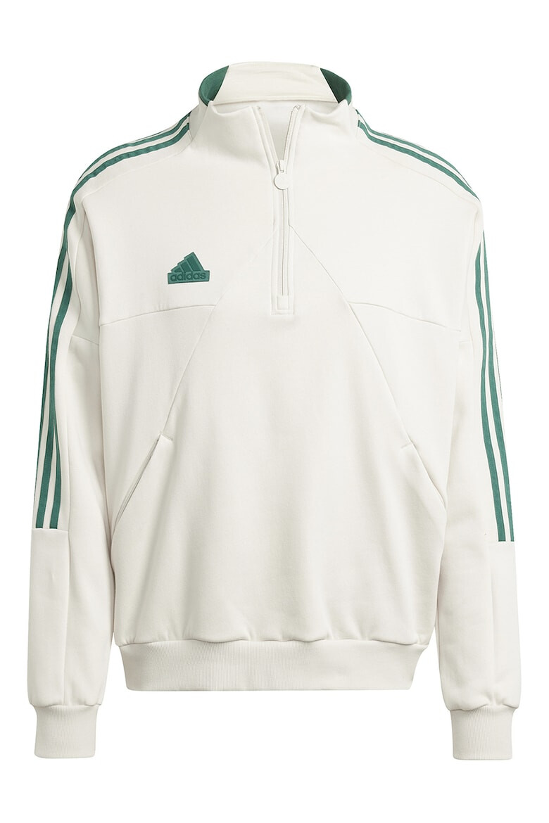 adidas Sportswear Bluza de trening cu imprimeu logo si fenta cu fermoar - Pled.ro