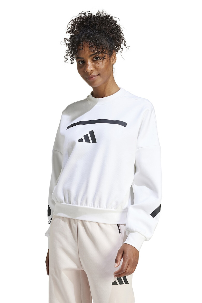 adidas Sportswear Bluza de trening cu maneci cazute si logo Z.N.E. - Pled.ro