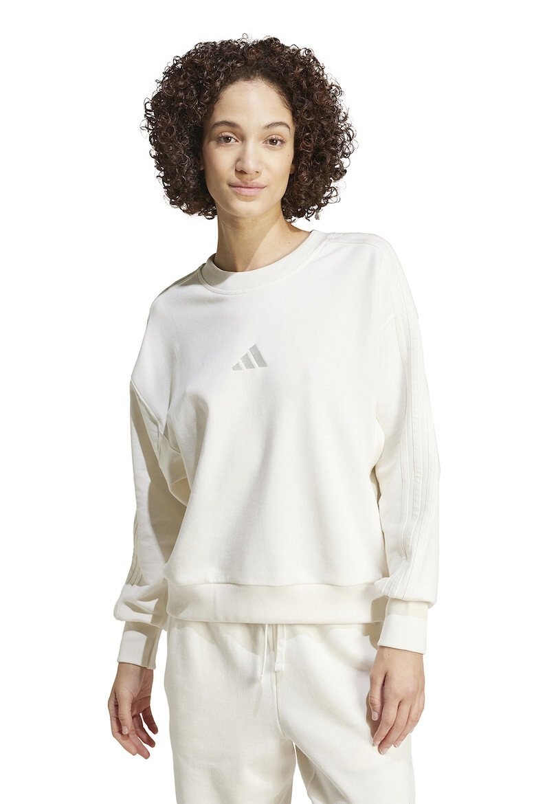 adidas Sportswear Bluza de trening de bumbac cu maneci cazute - Pled.ro