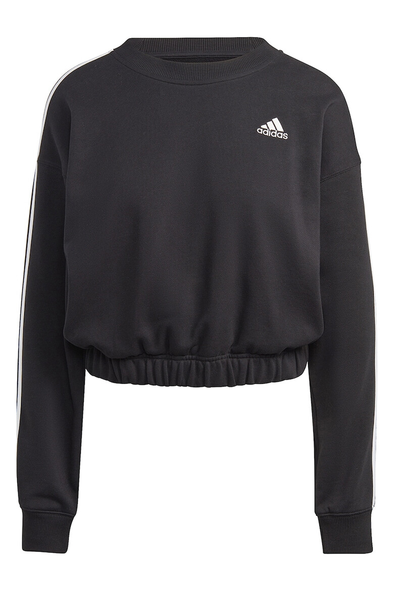 adidas Sportswear Bluza sport cu terminatie elastica si maneci cazute - Pled.ro