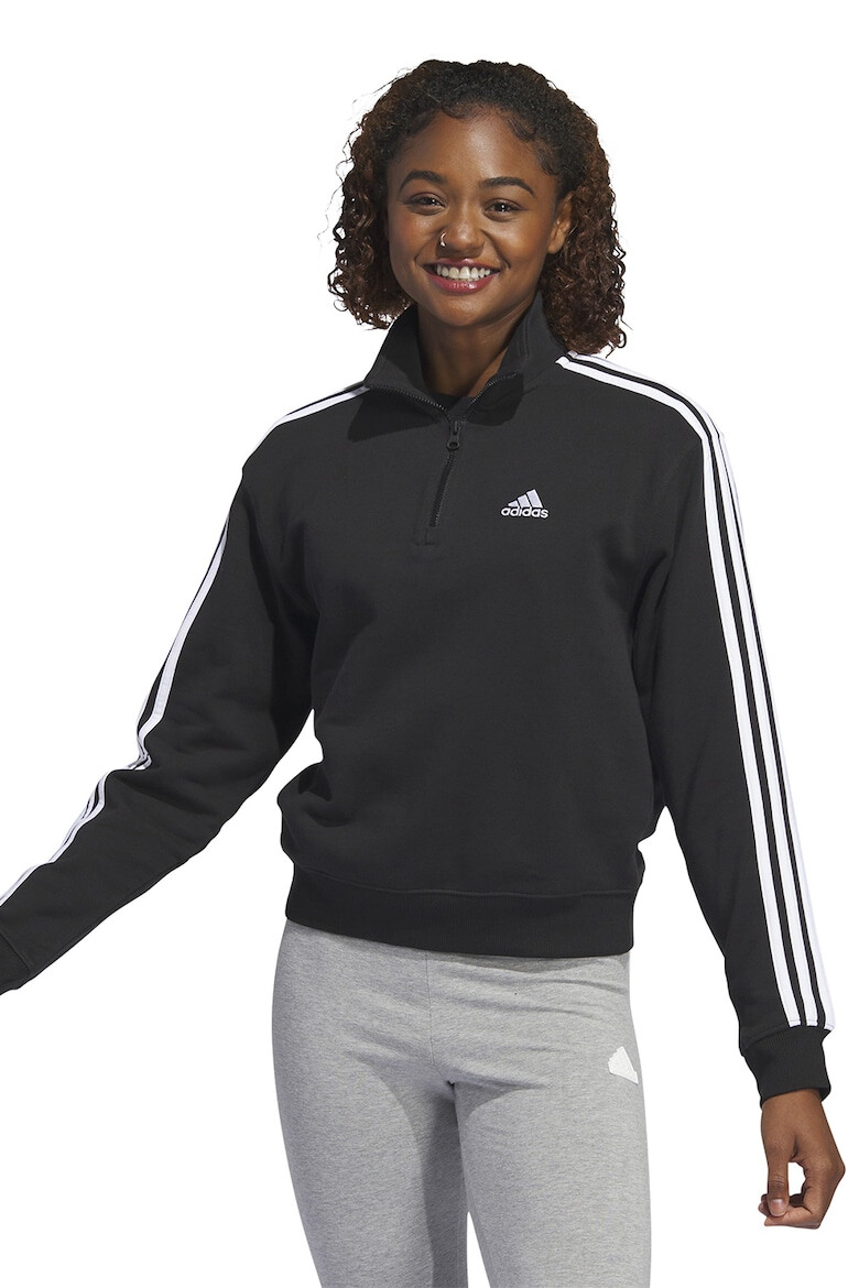 adidas Sportswear Bluza sport de bumbac cu 3 dungi Essentials - Pled.ro